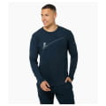 M HAUTE ROUTE BRUSH LS Blueberry/Vapor Grey