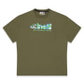 T-SHIRT GLOBAL CYCLING ARMY GREEN