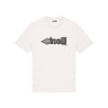 T-SHIRT CHAS CHRISTIANSEN SHRED LIFE WHITE