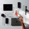 Global Travel Adapter Orange