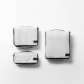 Packing Cube Setx3 Arctic White