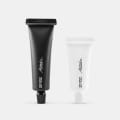 Refillable Toothpaste Tubes Pack x2 22/35ml Black and White