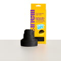 TAPE GRAVEL TRAVEL SUEDE GEL DOUBLE DENSITY CHUBBY BLACK