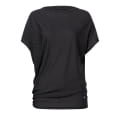 W LOOSE AIR TEE Jet Black