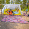 Why Not Picnic Blanket 55x85 - Alpenglow