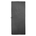 NanoDry Packable Shower Towel Black Granite