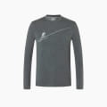 M HAUTE ROUTE BRUSH LS Dark Shadow Melange/Vapor Grey