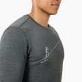 M HAUTE ROUTE BRUSH LS Dark Shadow Melange/Vapor Grey