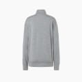 W COLORADO ZIP TURTLENECK Cashmere Grey Melange/Fresh White
