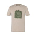 M MOUNTAIN TRAIL TEE Vintage Khaki Melange/Chive/White Stone Melange