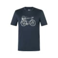 M WANDER WHEEL BIO J TEE Blueberry/Feather Grey