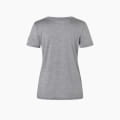W CASUAL RIB BIO J TEE Cashmere Grey Melange