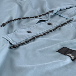 Nanodry Packable Towel Poncho Slate Blue