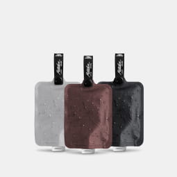 FlatPak 90ml Toiletry Bottle Pack x3 Charcoal/Garnet/Arctic White