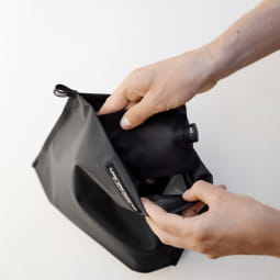 FlatPak 2L25 Zipper Toiletry Case Charcoal