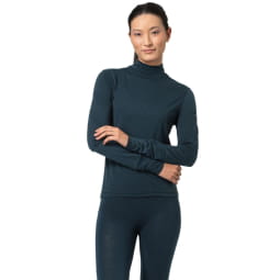 W TUNDRA175 TURTLENECK Blueberry