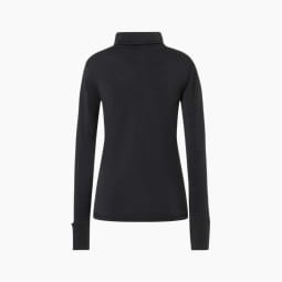 W BUNNY ROLL NECK Jet Black/Fresh White/Various