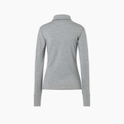 W CARSKI ROLL NECK Cashmere Grey Melange/Fresh White/Various