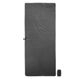 NanoDry Packable Shower Towel Charcoal