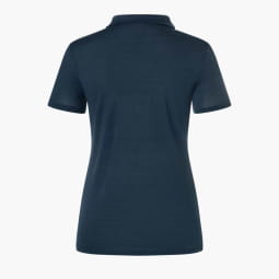 W ZIP POLO Blueberry