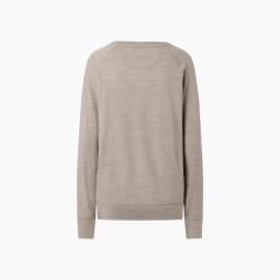 W CHARMING DEER BRUSH LS Vintage Khaki Melange/White Stone/Feather Gr