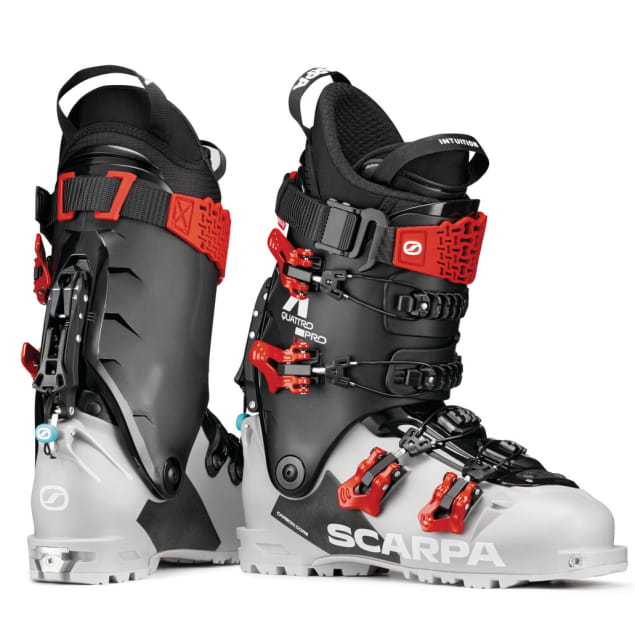 4-Quattro Pro LE Silver Gray Rosso Corsa
