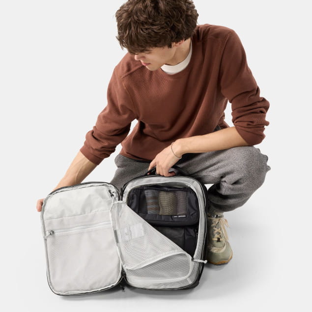 18L Personal Item Travel Pack Black