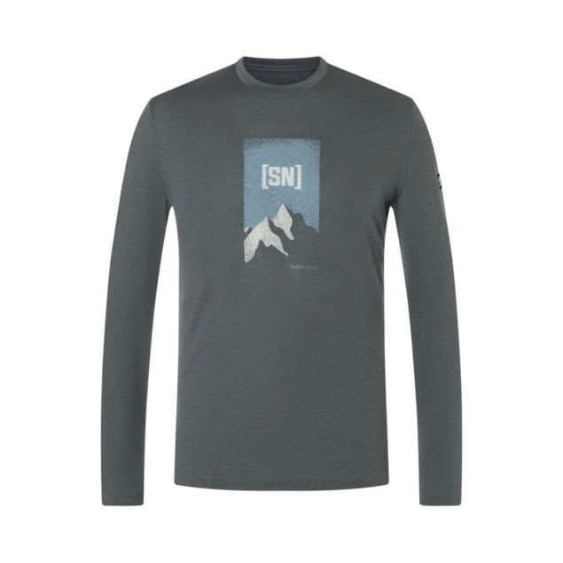 M 2 PITCH LS Dark Shadow Melange/Flint Stone/Feather Grey