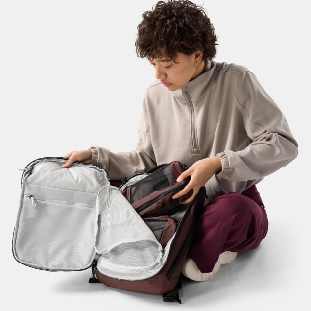 Packing Cube Setx3 V2 Garnet