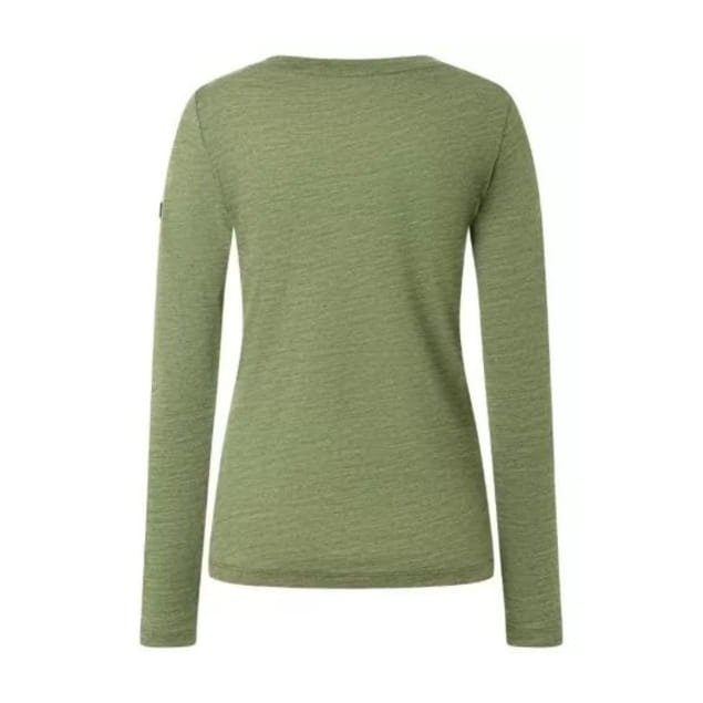 W BERGGLUCK LS Leaf Melange/Feather Grey