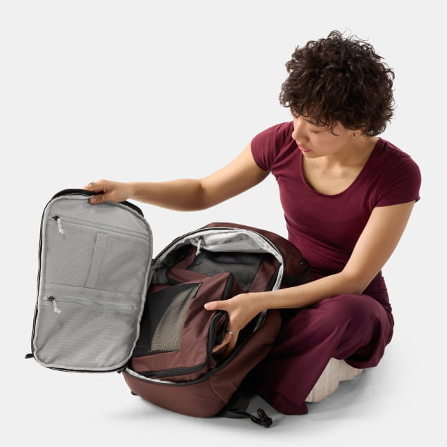 Packing Cube Setx3 V2 Garnet