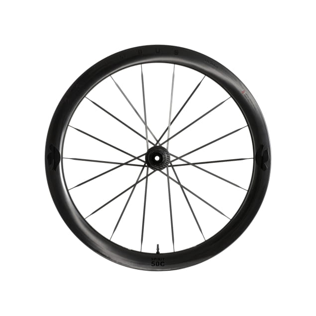 WHEELSET COLUMBUS SPIRIT UD CARBON ON BLACK SHIMANO HG