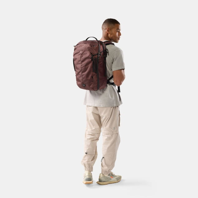 30L Carry On Travel Pack Garnet