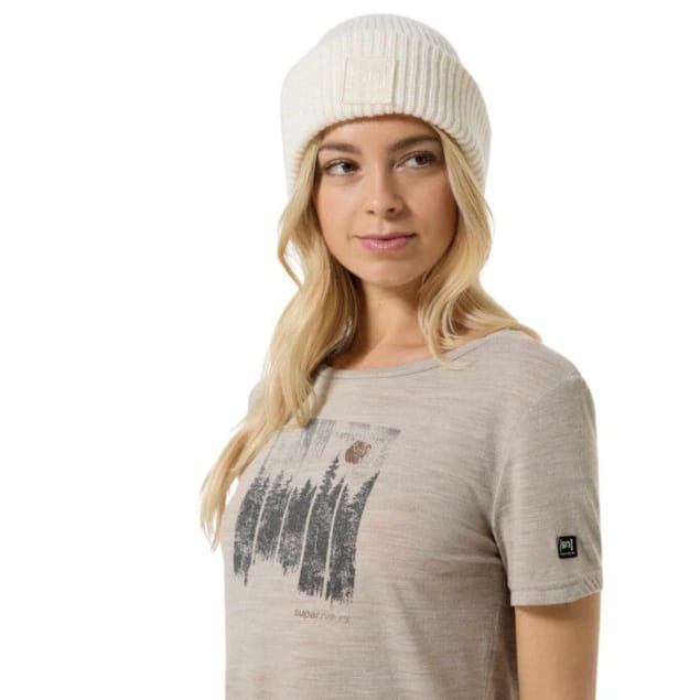 W WONDER WALD TEE Vintage Khaki Melange/Various