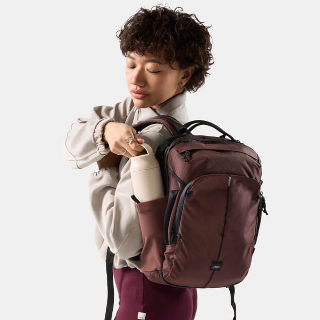 18L Personal Item Travel Pack Garnet