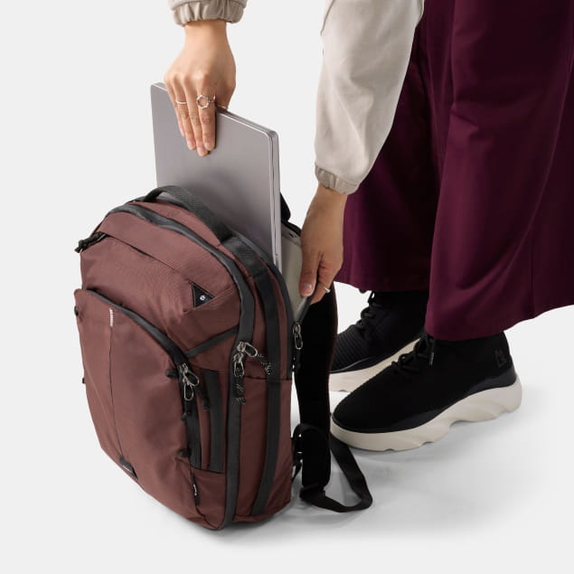 18L Personal Item Travel Pack Garnet