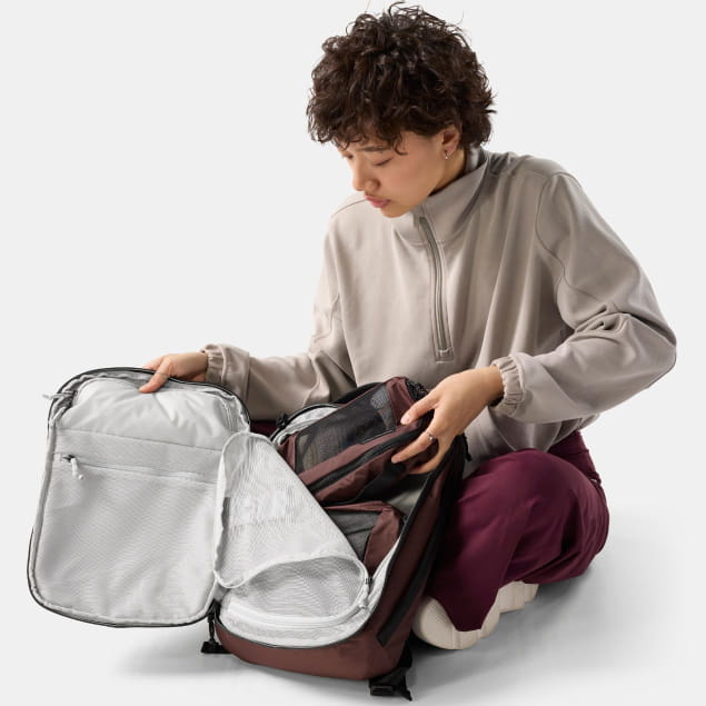 18L Personal Item Travel Pack Garnet