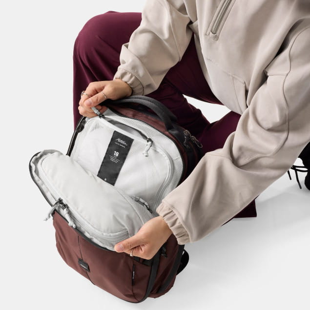 18L Personal Item Travel Pack Garnet