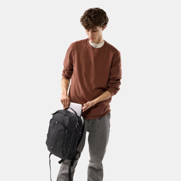 18L Personal Item Travel Pack Black