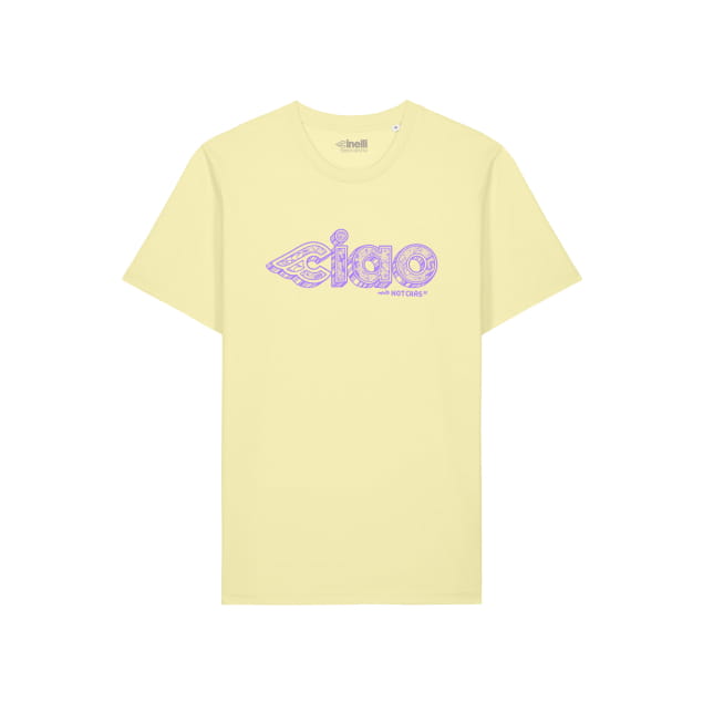 T-SHIRT CHAS CRISTIANSEN CIAO REG YELLOW