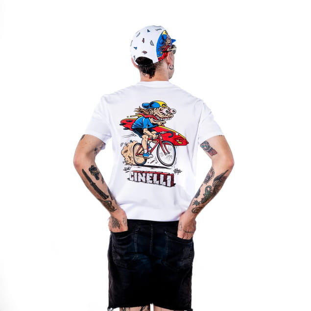 T-SHIRT JIMBO PHILLIPS WHITE