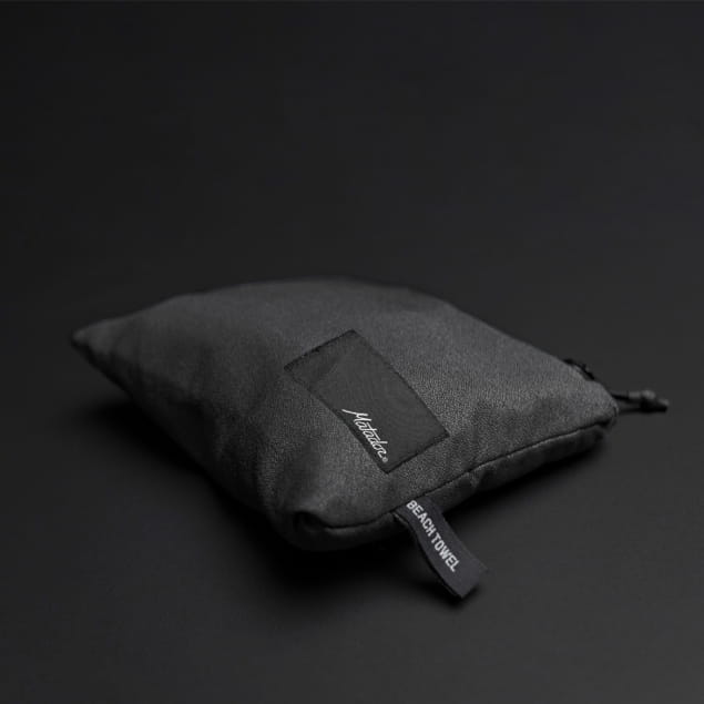 Nanodry Packable Beach Towel Charcoal