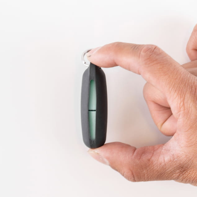 Travel Earplugs Kitx2 Black and White