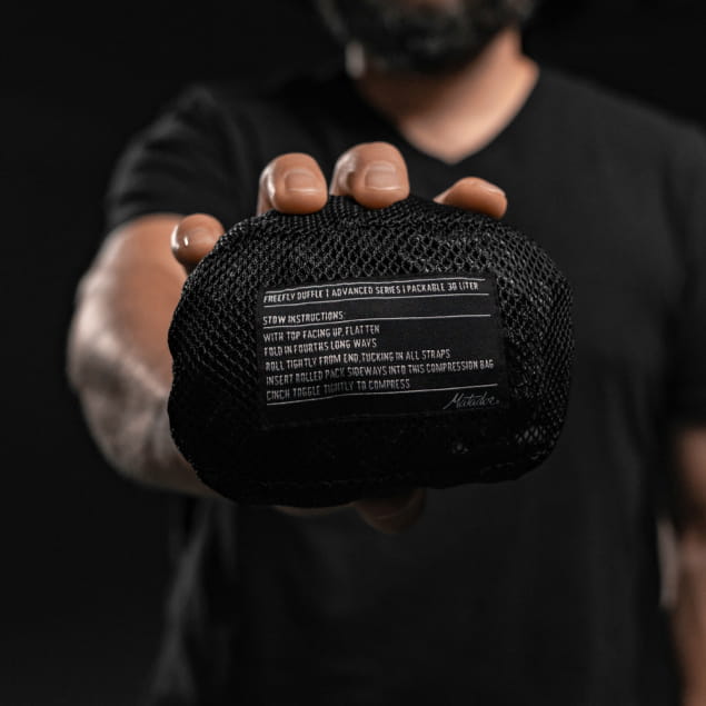 Freefly 30L Packable Duffle Black