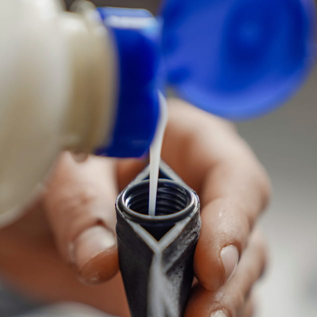 FlatPak 90 ml Toiletry Bottle Pack x3 Charcoal/Slate Blue/Sage