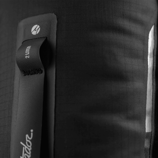 FlatPak 2L Drybag Black