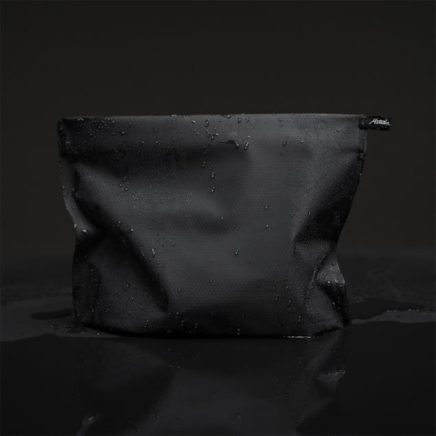 FlatPak 2L25 Zipper Toiletry Case Charcoal