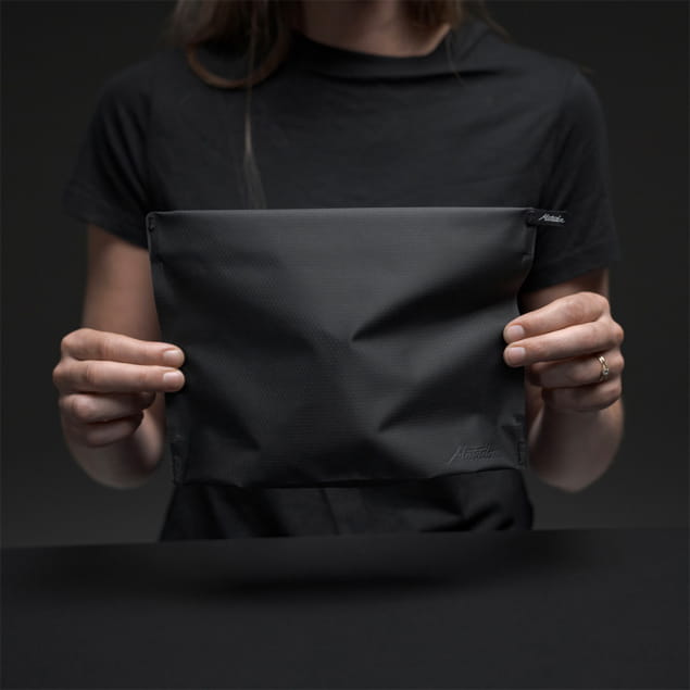 FlatPak 2L25 Zipper Toiletry Case Charcoal