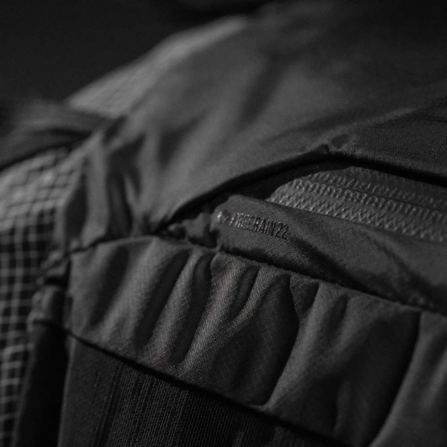 Freerain 22L Waterproof Packable Backpack Black