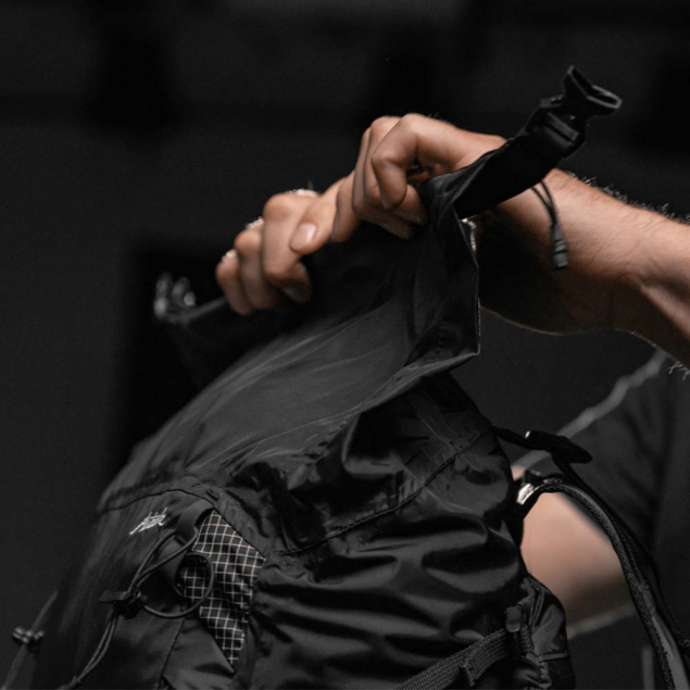 Freerain 22L Waterproof Packable Backpack Black